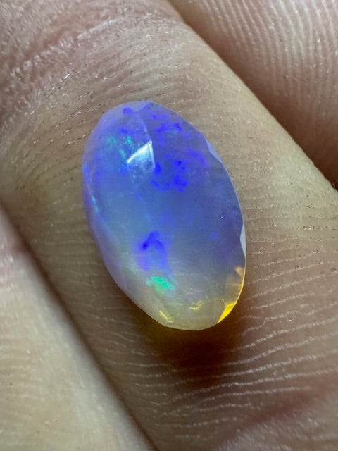 1.45 CTS JELLY PATTERN FACETED READY TO SET