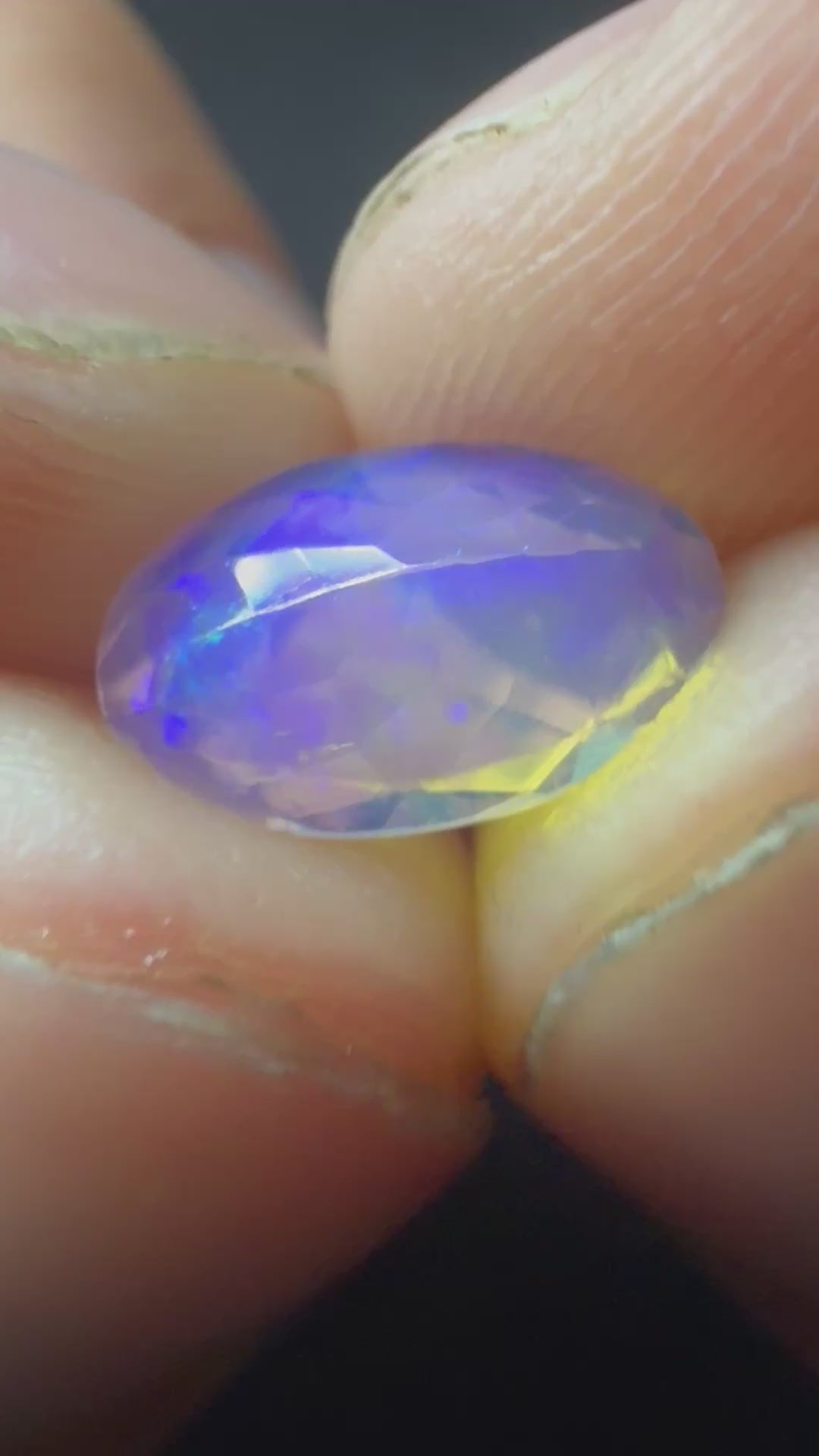 1.45 CTS JELLY PATTERN FACETED READY TO SET